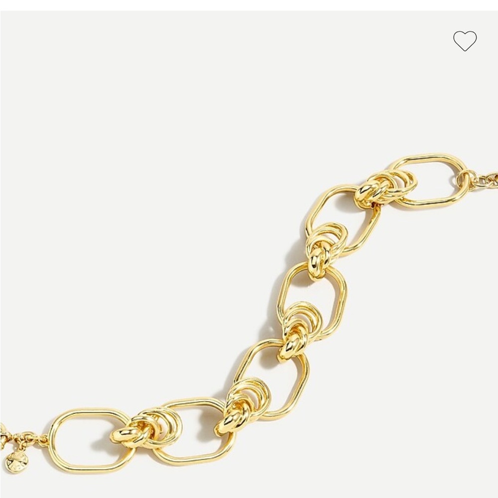 J. Crew knot link bracelet